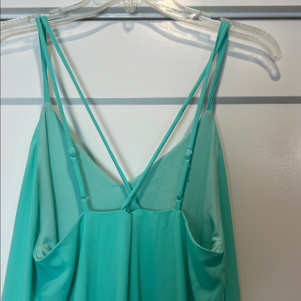 Everly Mint Green Spaghetti Strap slip Dress size small. - Picture 7 of 9